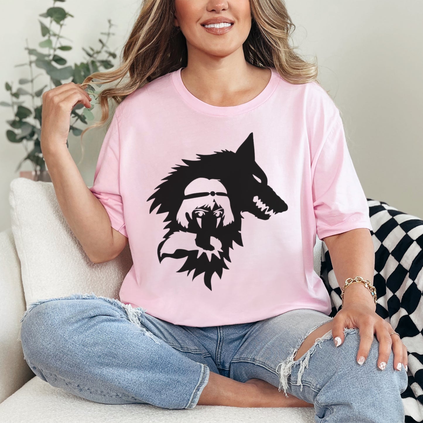 🐺 Princess Mononoke - San & Wolf Spirit T-Shirt 🐺