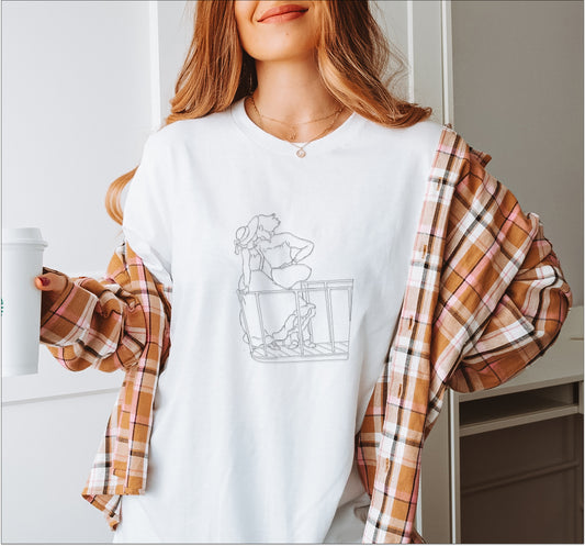 💫 Howl’s Moving Castle - Sophie & Howl Balcony Scene T-Shirt 💫