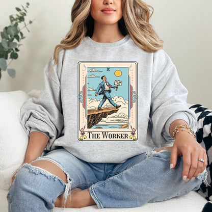 🔮 "The Worker Tarot" Sweatshirt