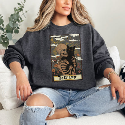 🎃 "The Cat Lover Tarot" Halloween Sweater