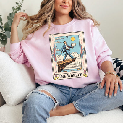 🔮 "The Worker Tarot" Sweatshirt