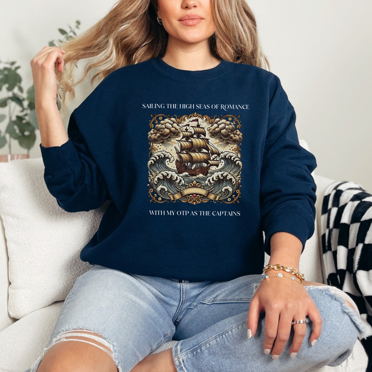 ⛵ "Sailing the High Seas of Romance" OTP Sweatshirt ⛵