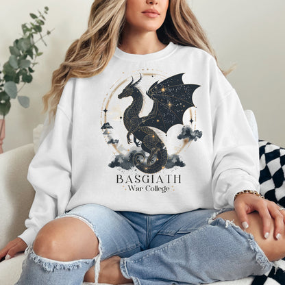 🐉 Basgiath War College Sweatshirt - Cozy Up with Fourth Wing Merch