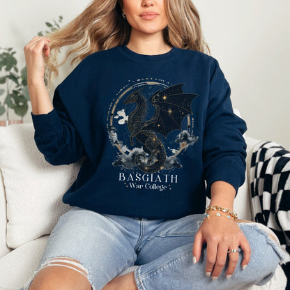 🐉 Basgiath War College Sweatshirt - Cozy Up with Fourth Wing Merch