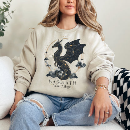 🐉 Basgiath War College Sweatshirt - Cozy Up with Fourth Wing Merch