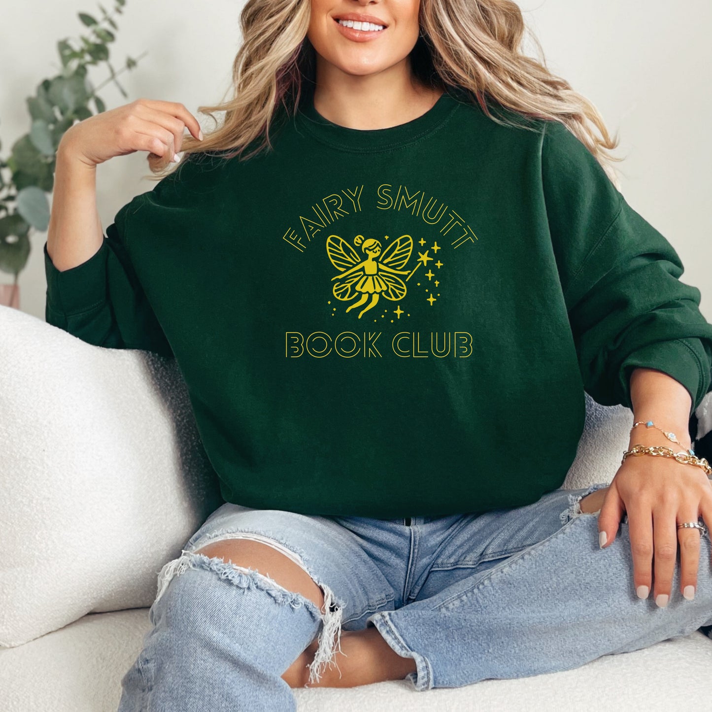 ✨ Fairy Smutt Book Club Sweatshirt - Whimsical Fantasy Apparel for Book Lovers 📚