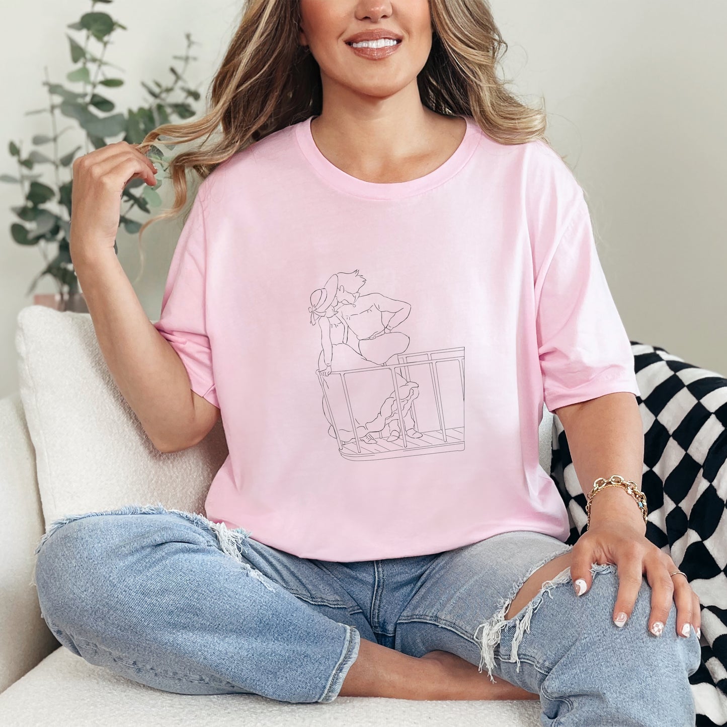 💫 Howl’s Moving Castle - Sophie & Howl Balcony Scene T-Shirt 💫