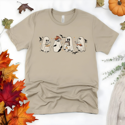 Fourth Wing Ghost Book Tee
