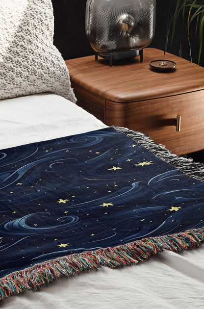 Starry Night Celestial Blanket 🌌