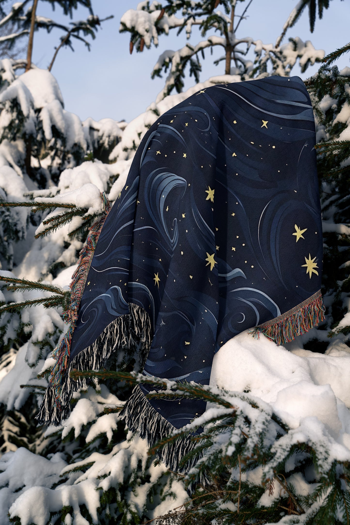 Starry Night Celestial Blanket 🌌