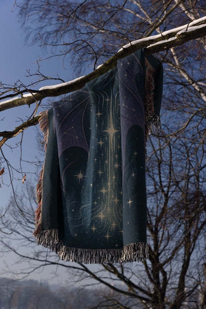 Starfall Night Court Woven Blanket