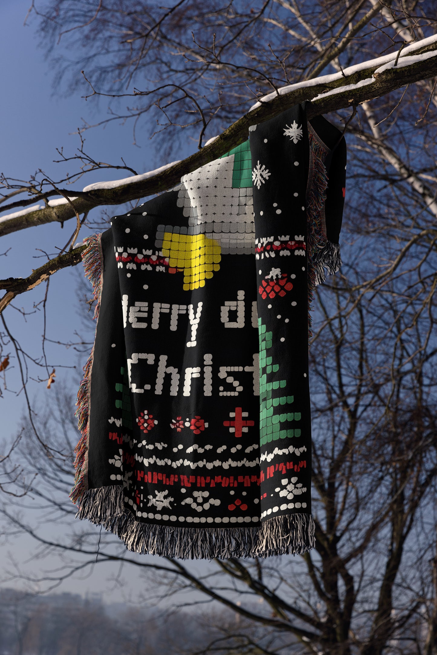 "Merry Ducking Christmas" Festive Throw Blanket 🎄🦆