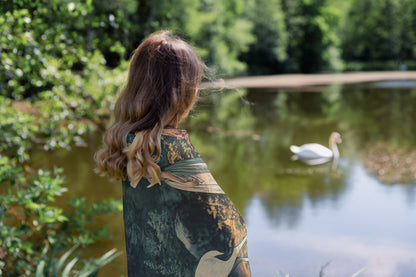 🌲 Throne of Glass Woven Tapestry Blanket | Celaena Sardothian 🦌