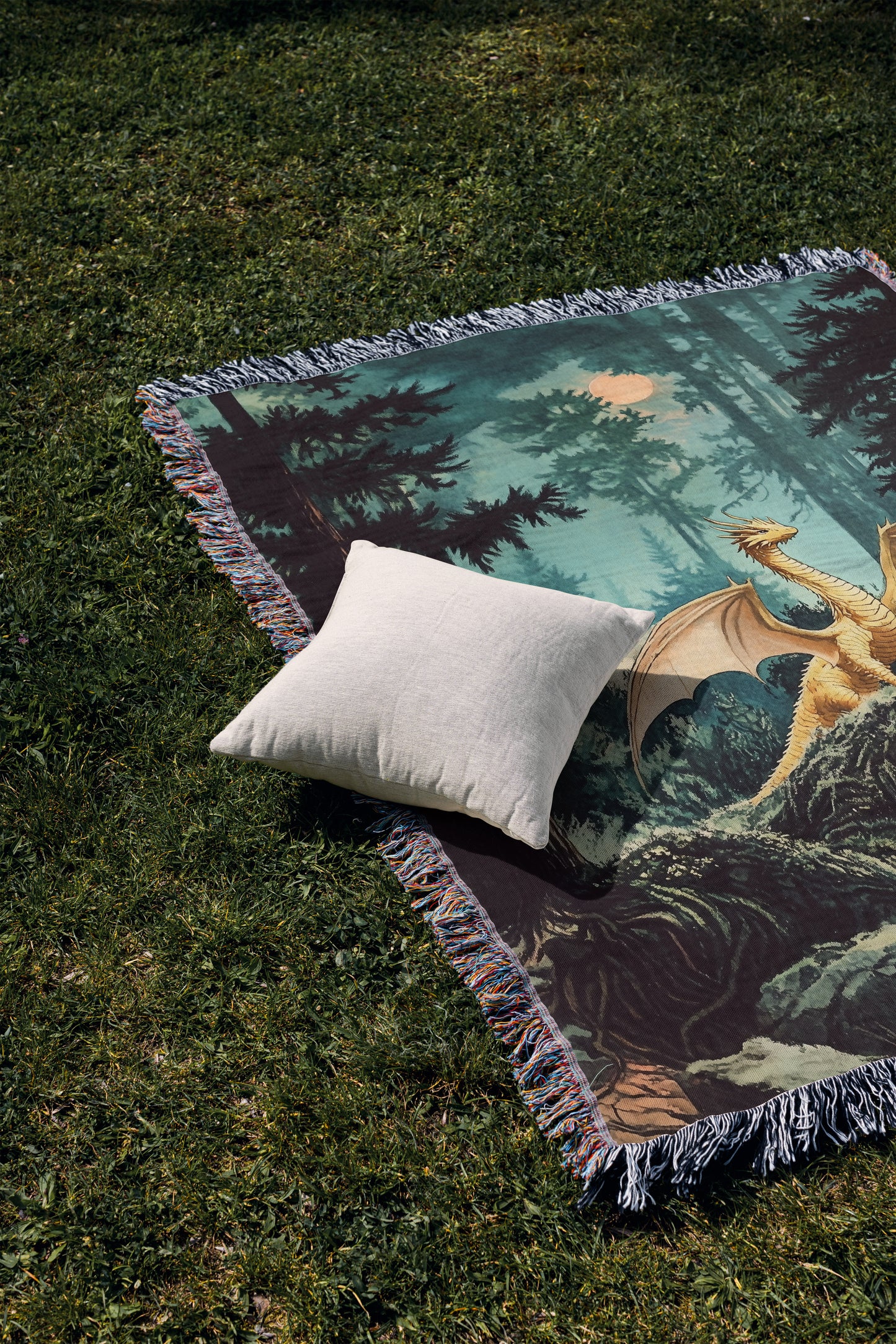 🌲 Enchanted Andarna Dragon Blanket