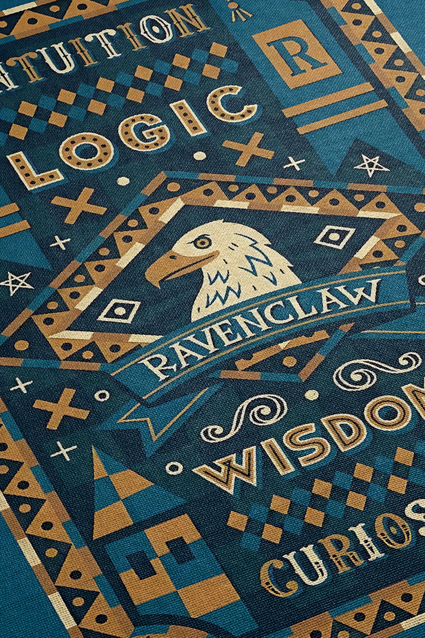 🦅 Ravenclaw House Pride Woven Blanket