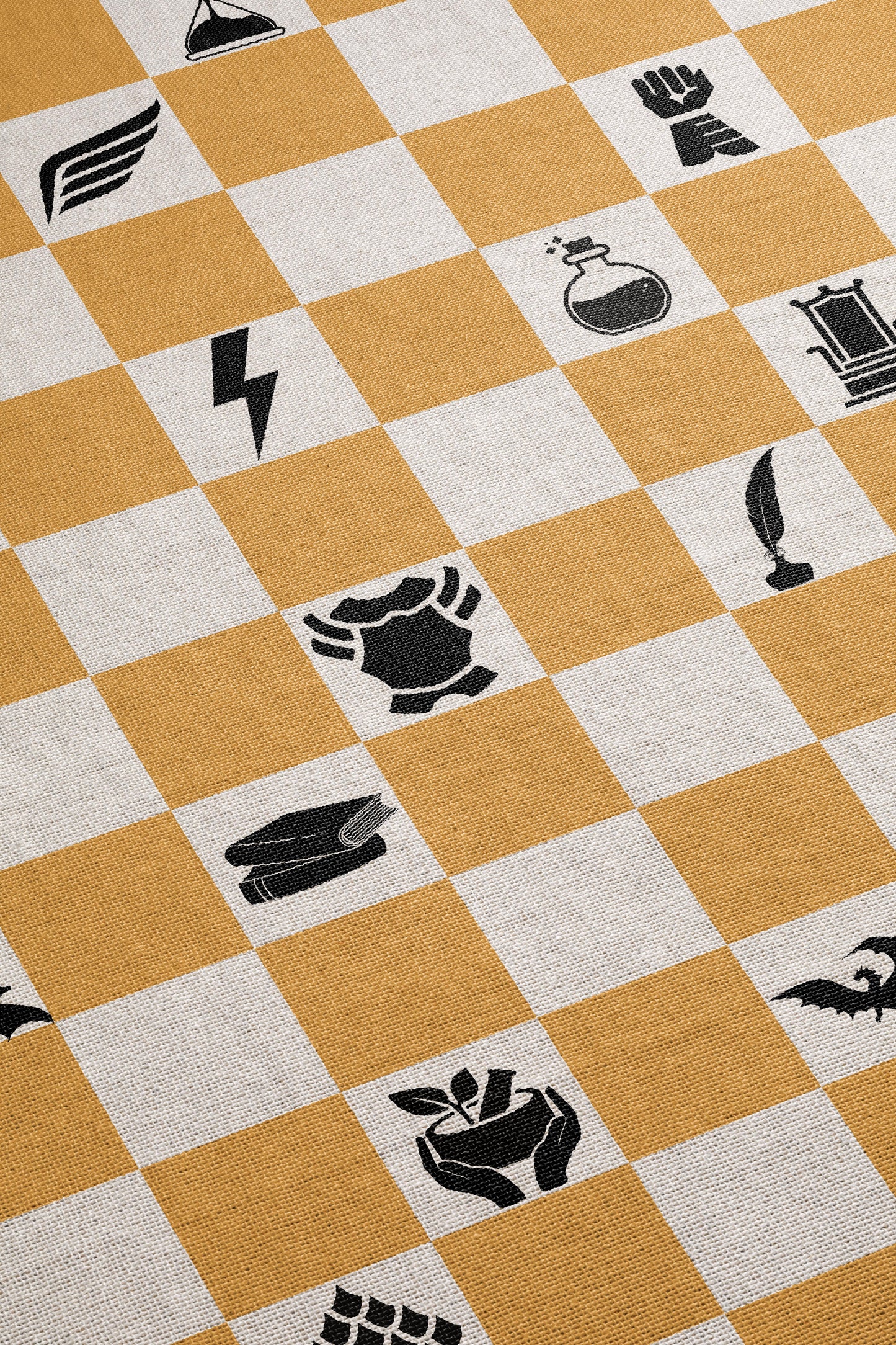 Fourth Wing Dragon Rider Blanket - Chessboard Edition ♟️🐉