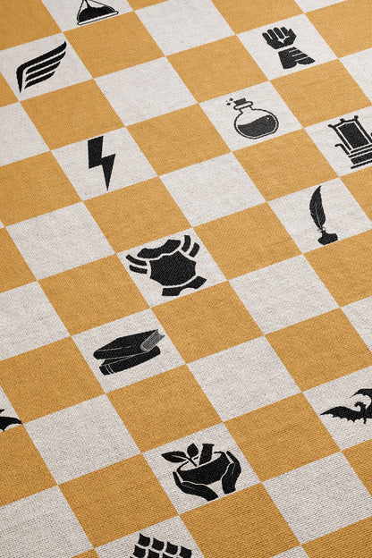 Fourth Wing Dragon Rider Blanket - Chessboard Edition ♟️🐉