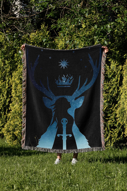 🌟 Throne of Glass Blanket | Aelin Galathynius Inspired 🗡️