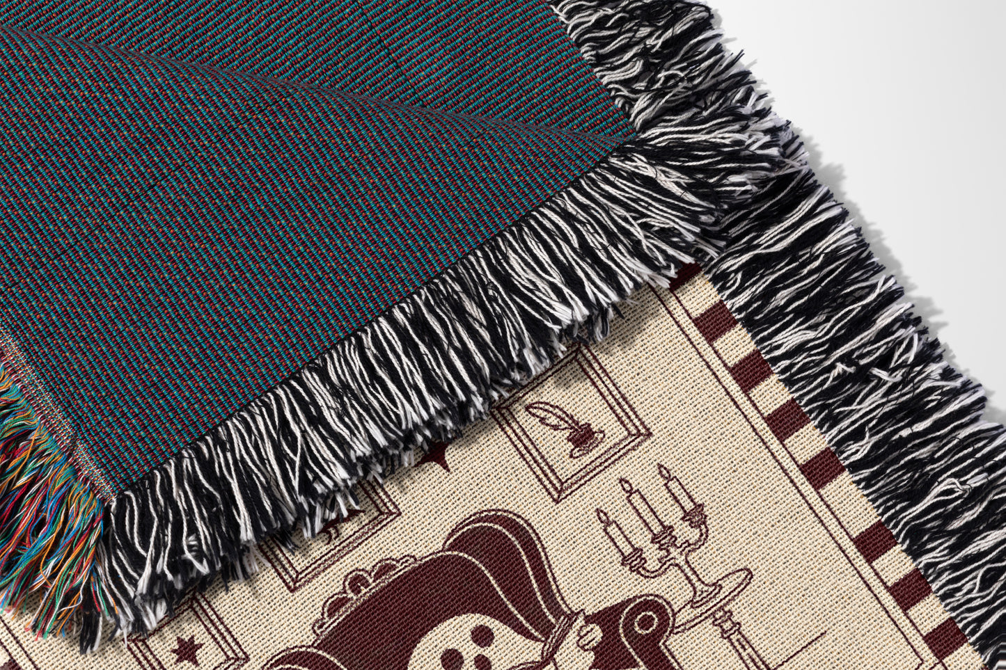 Dead Readers Society Woven Blanket