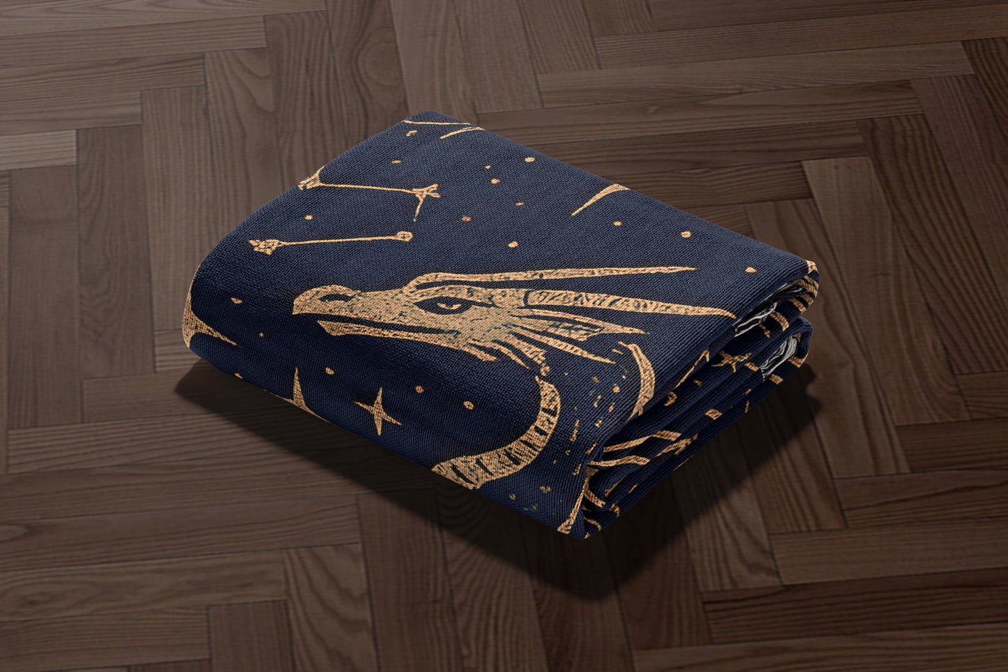 Dragon & Spellbook Woven Blanket