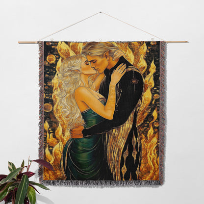 Fireheart & Rowan Throw Blanket 🔥🌟