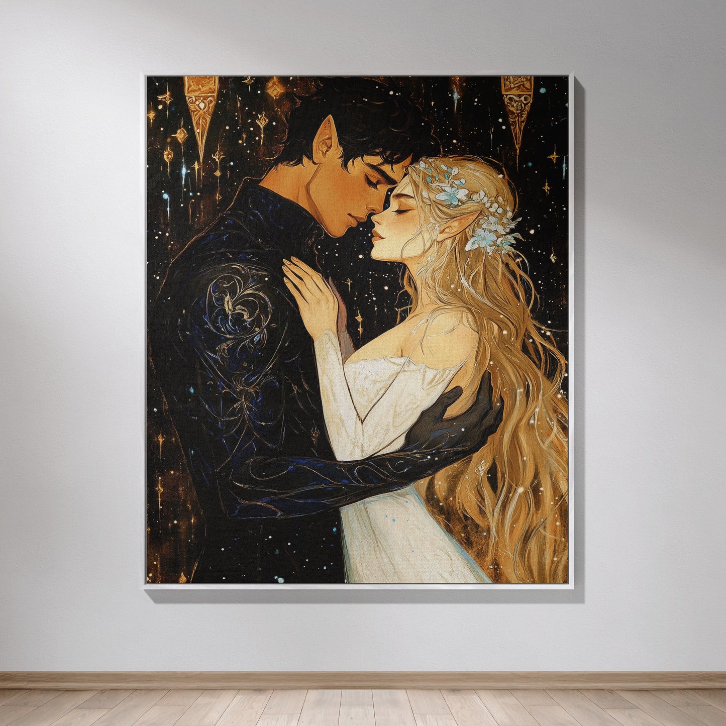 Feyre and Rhysand Night Court Blanket ✨🌙