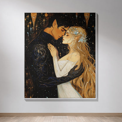 Feyre and Rhysand Night Court Blanket ✨🌙