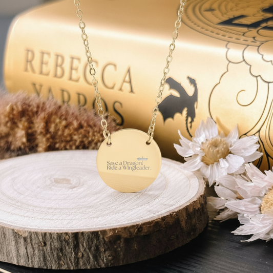 Save a Dragon Circle Necklace