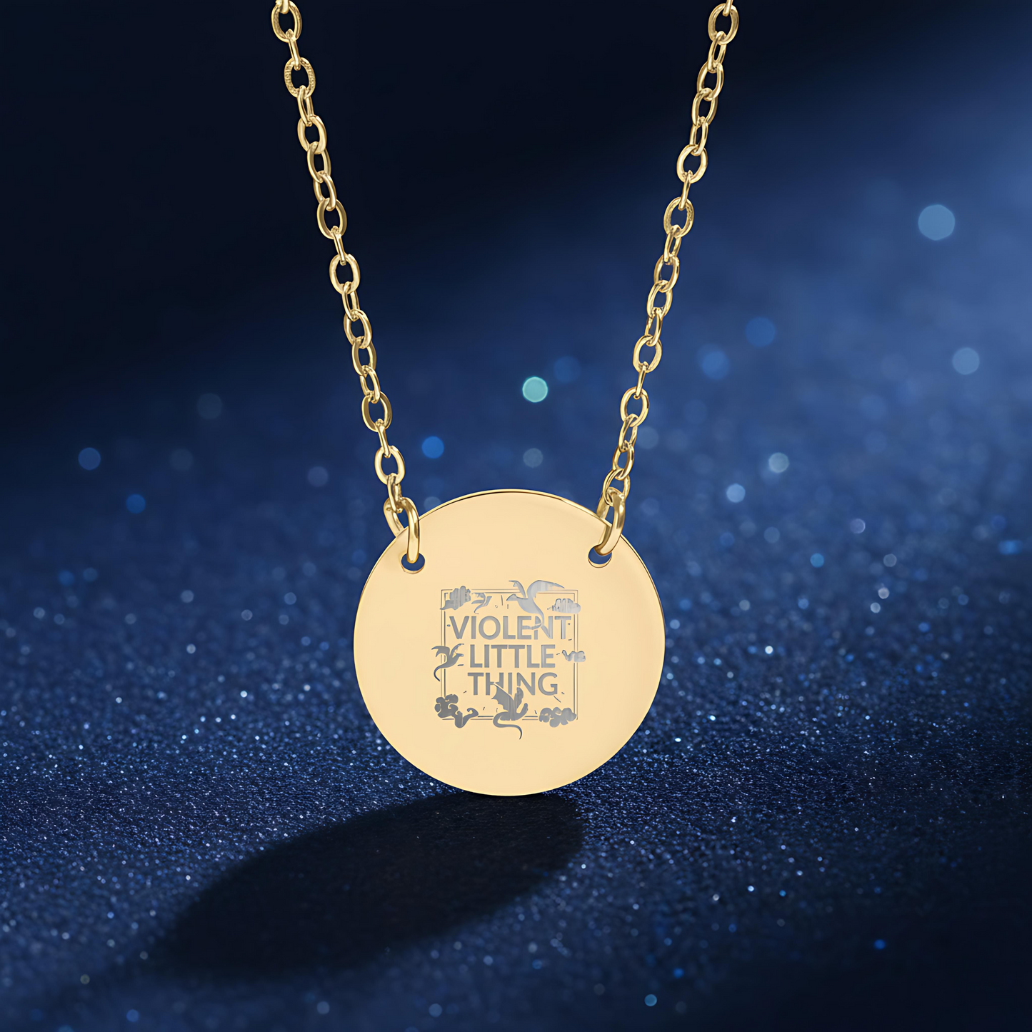 Violent Little Thing Circle Necklace