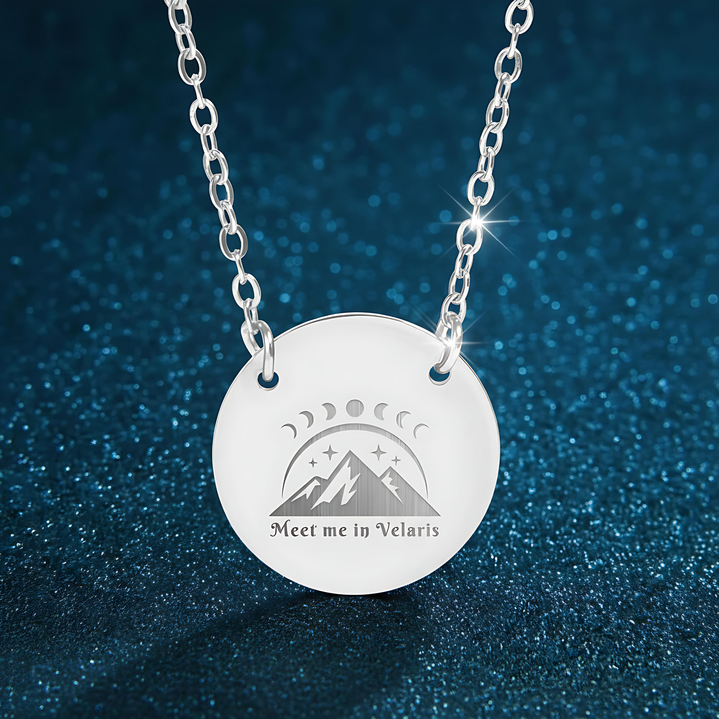 Meet Me in Velaris Circle Necklace - MagicMerchEmporium
