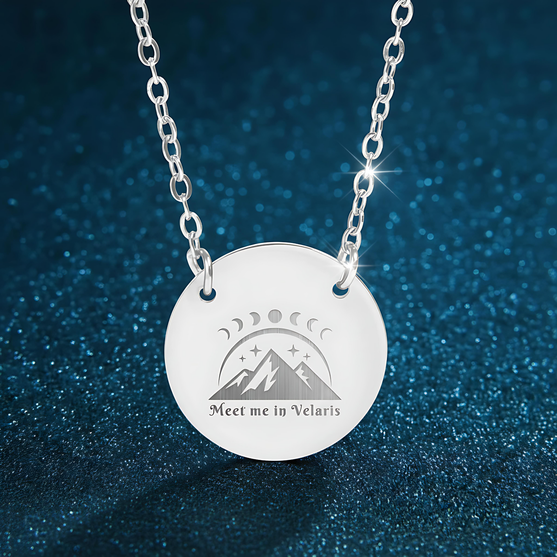 Meet Me in Velaris Circle Necklace - MagicMerchEmporium