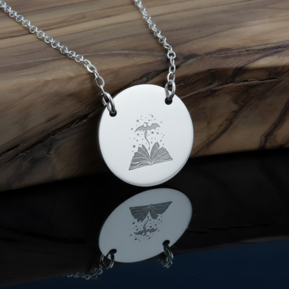 Dragon Tale Circle Necklace