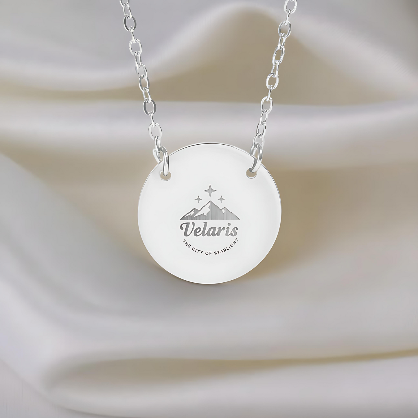 City of Starlight Circle Necklace