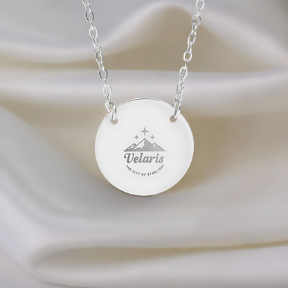 City of Starlight Circle Necklace
