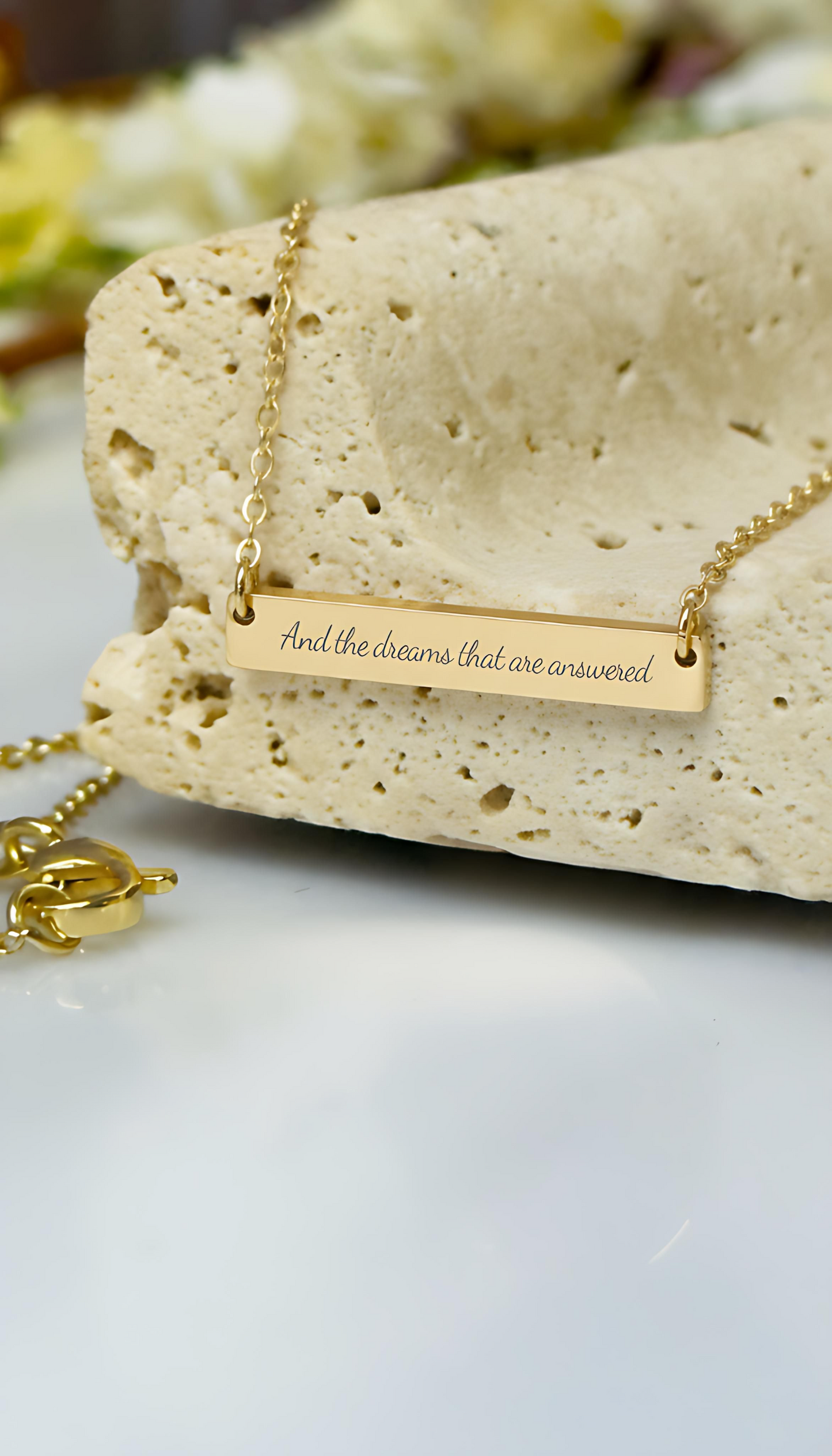 And the Dreams That Are Answered Necklace - MagicMerchEmporium