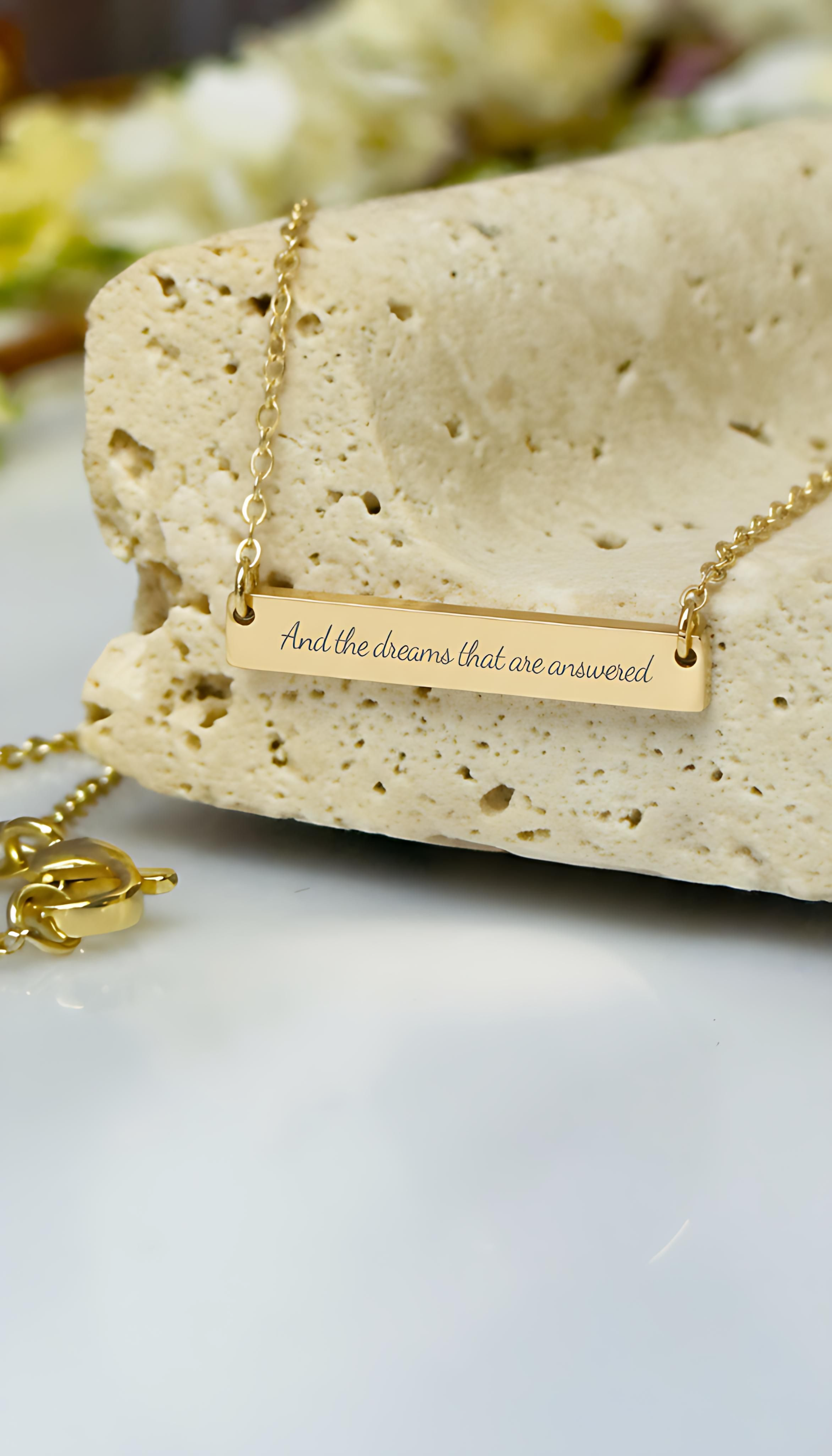 And the Dreams That Are Answered Necklace - MagicMerchEmporium