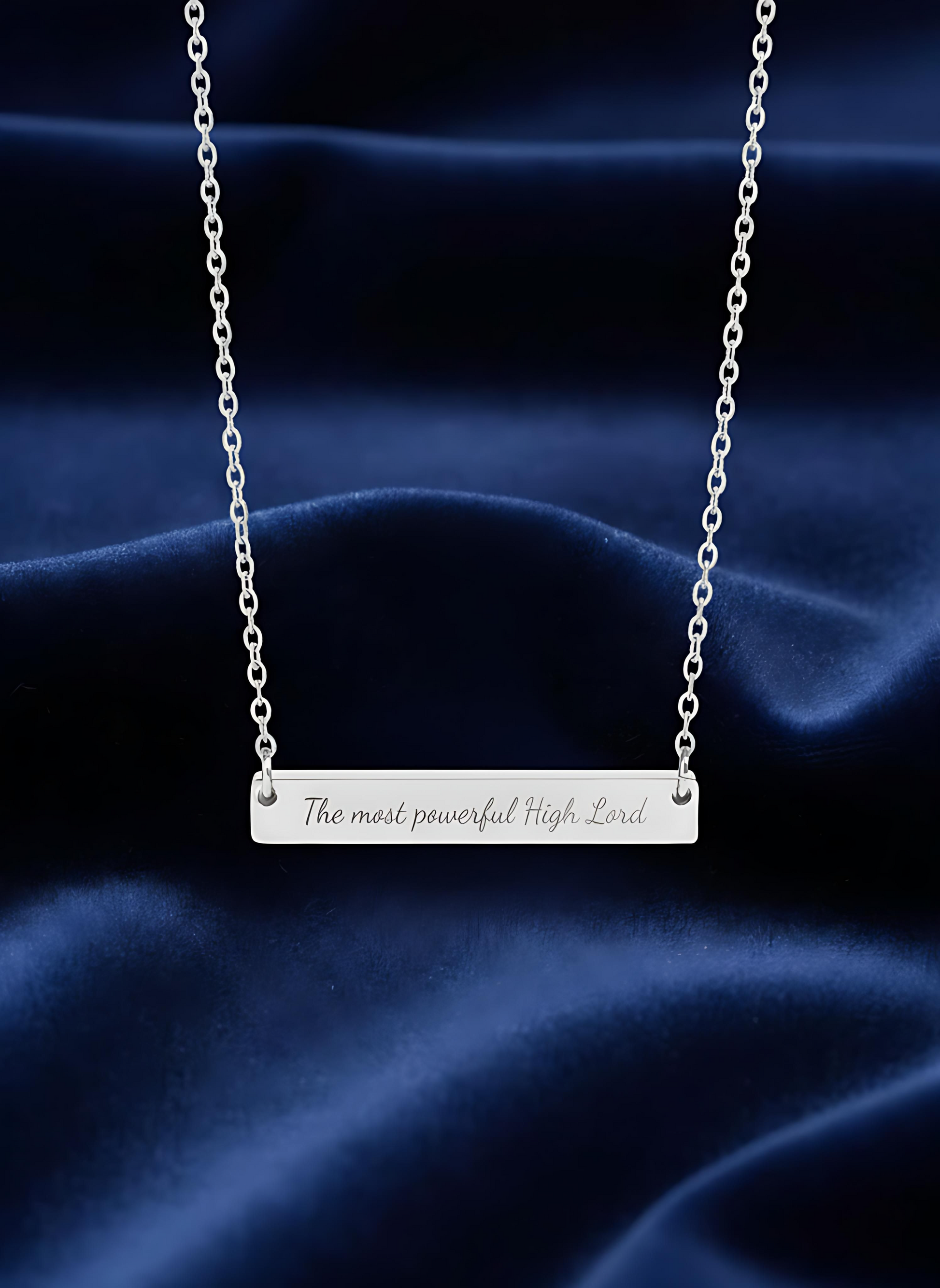 The Most Powerful High Lord Necklace - MagicMerchEmporium