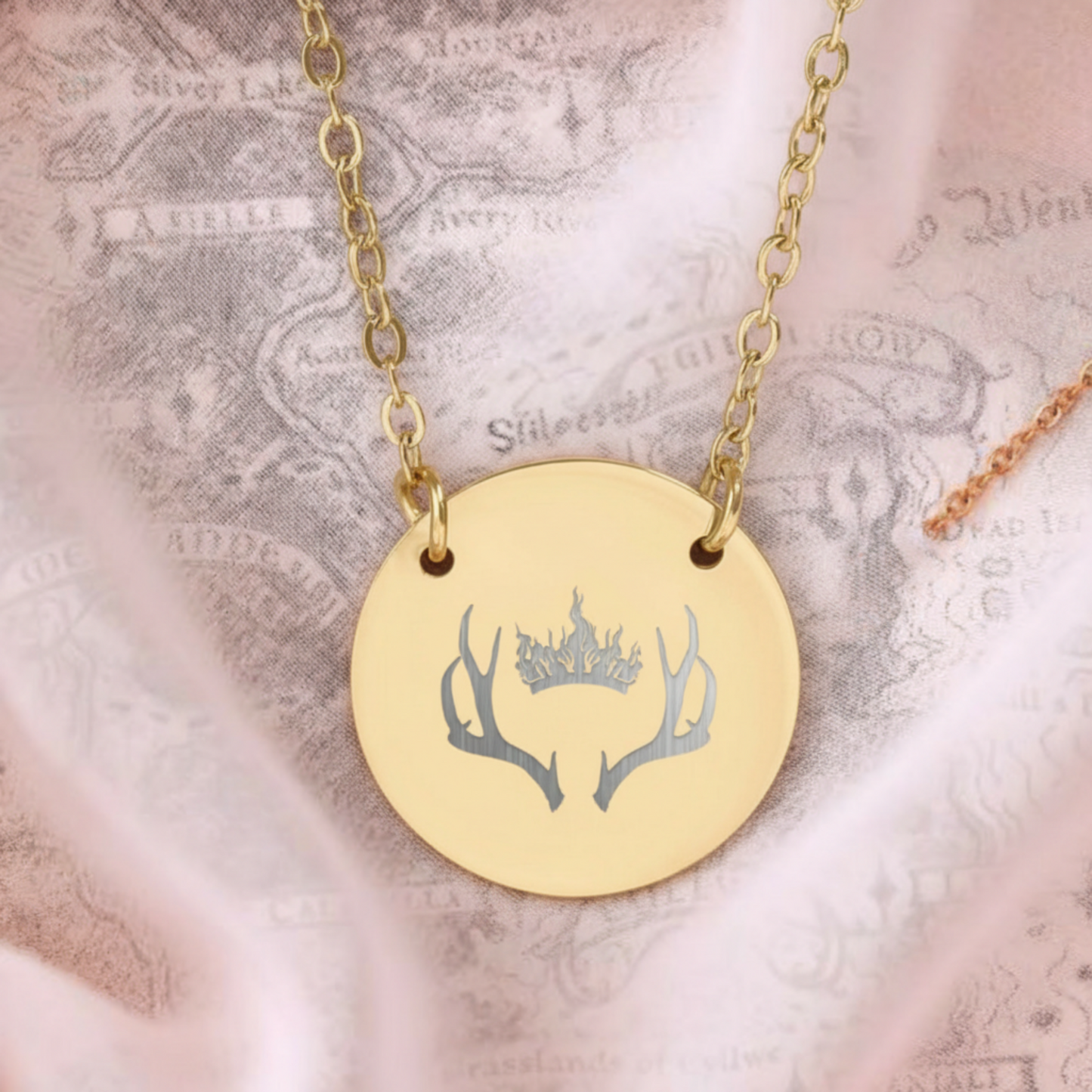 TOG Crown Circle Necklace