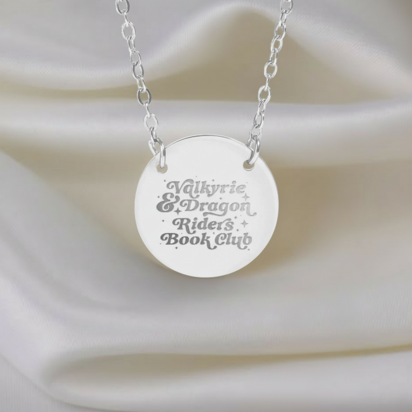 Valkyrie & Dragon Riders Circle Necklace