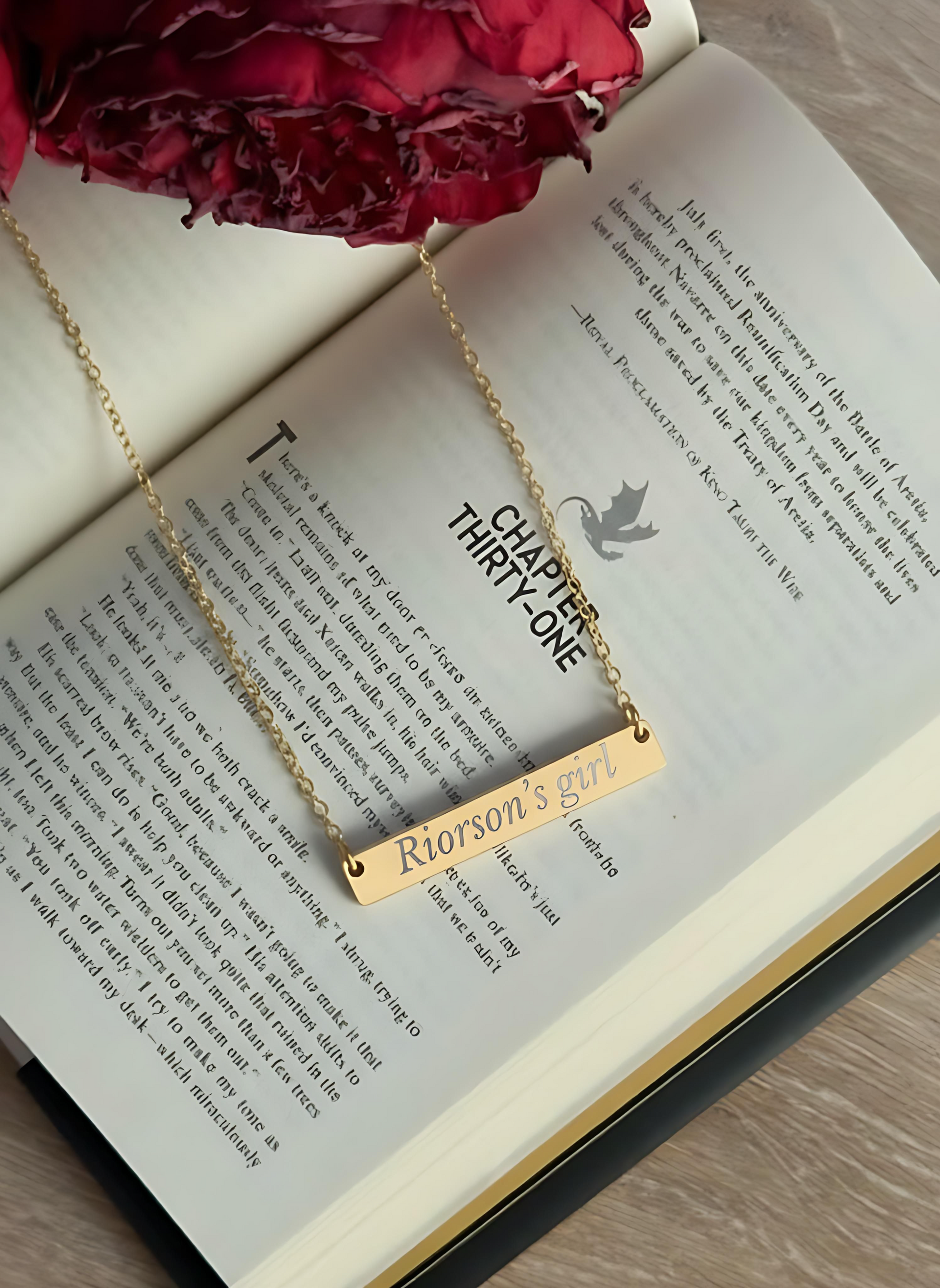 Riorson's Girl Necklace - MagicMerchEmporium