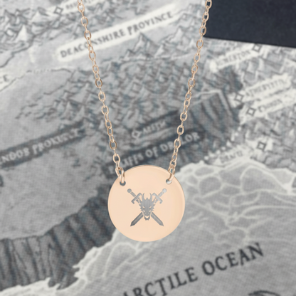Dragon Rider Circle Necklace