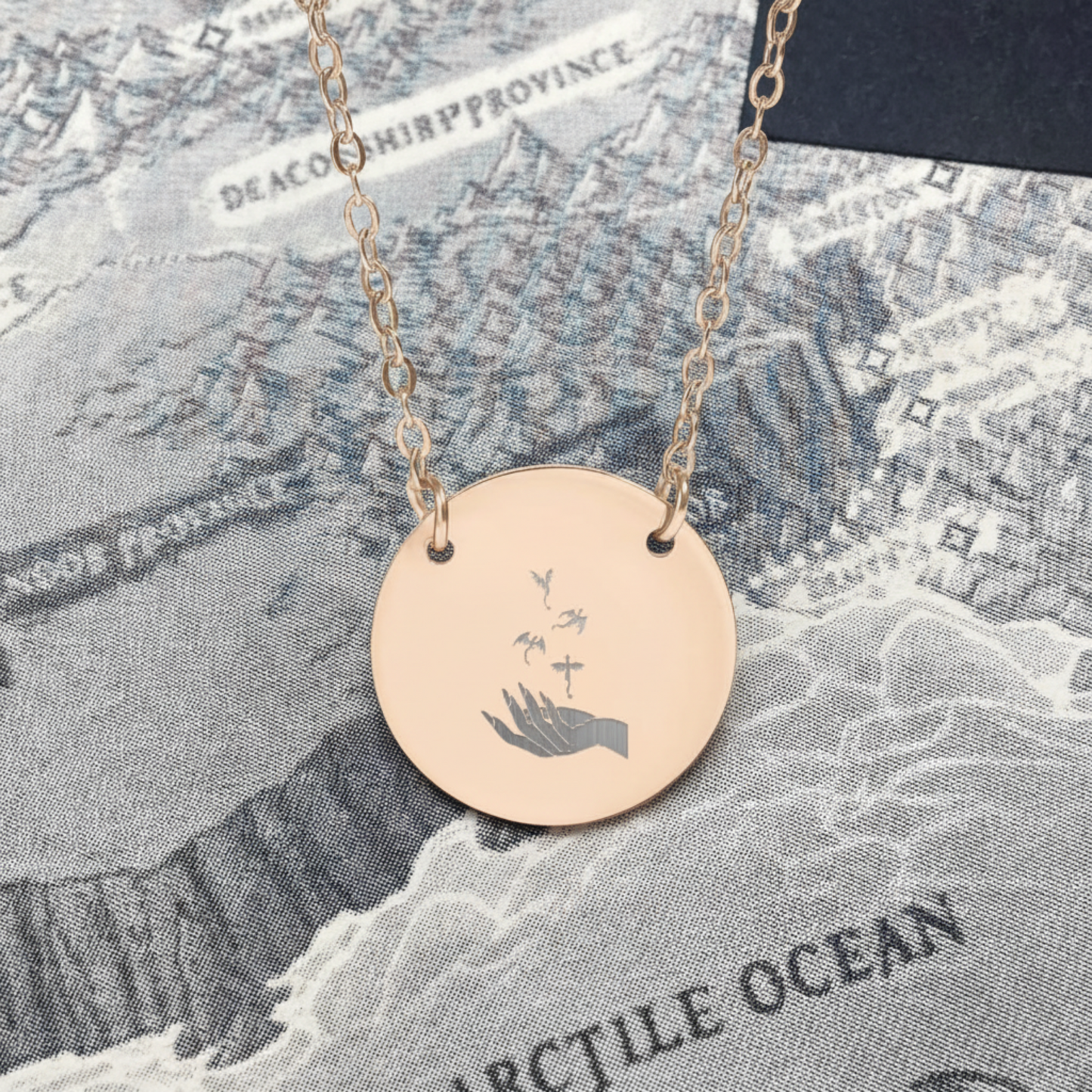 Dragon’s Gift Circle Necklace