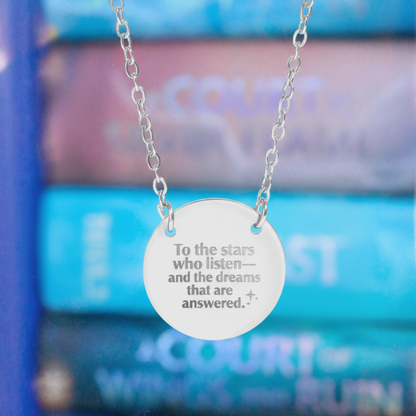 To the Stars Circle Necklace