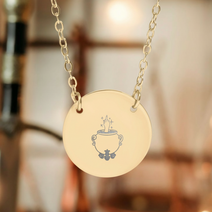 Nesta Cauldron Circle Necklace