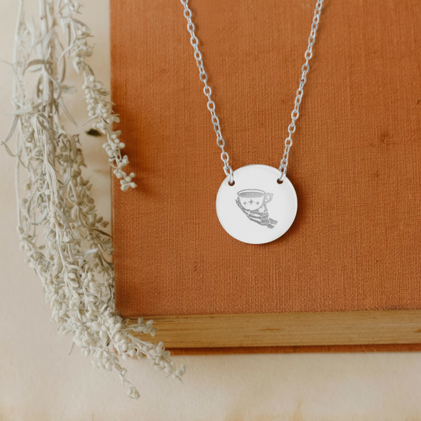 Suriel Tea Cup Circle Necklace