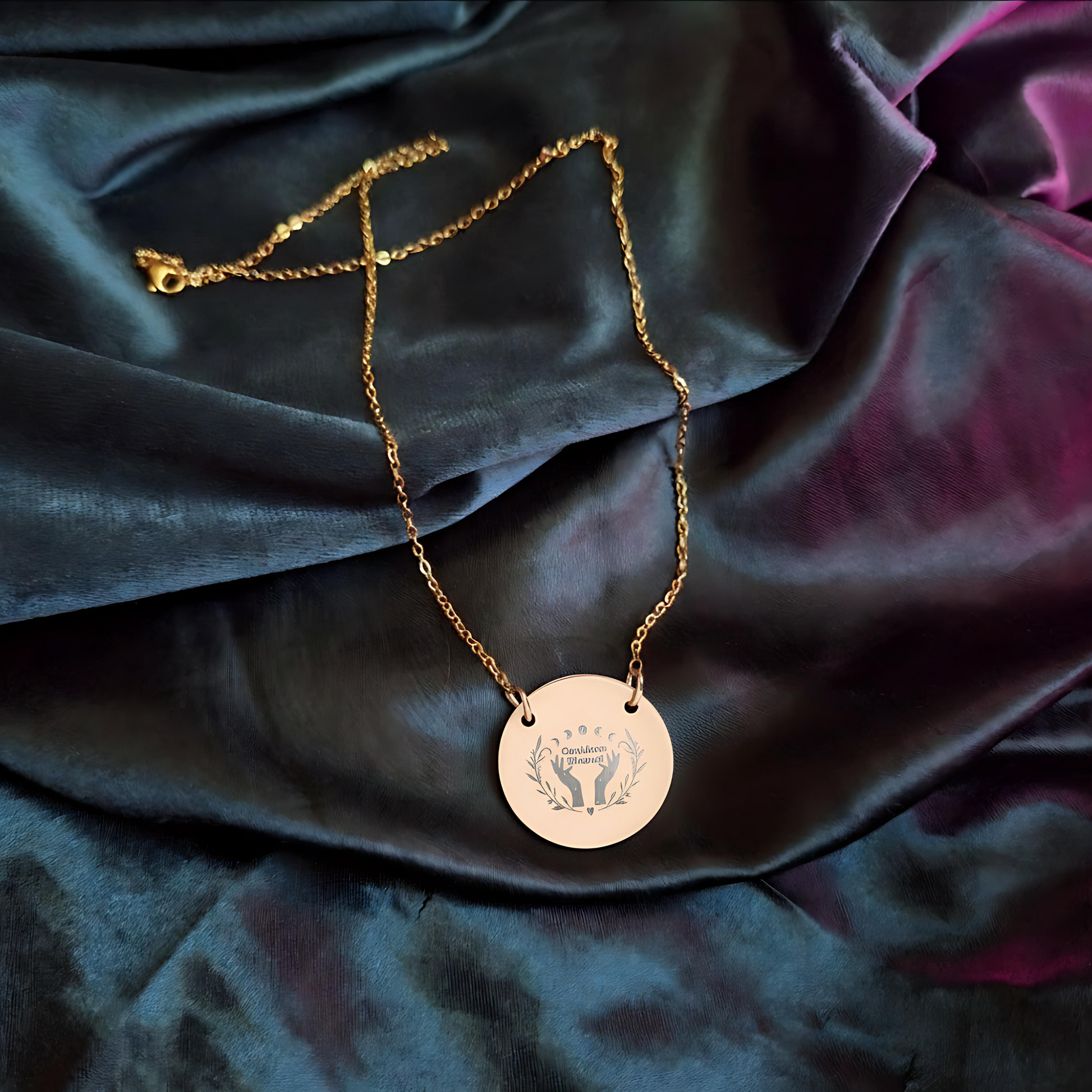 Cauldron Blessed Circle Necklace - MagicMerchEmporium