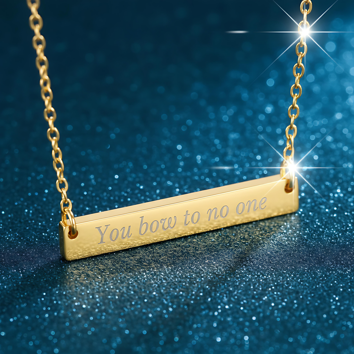 You Bow to No One Necklace - MagicMerchEmporium