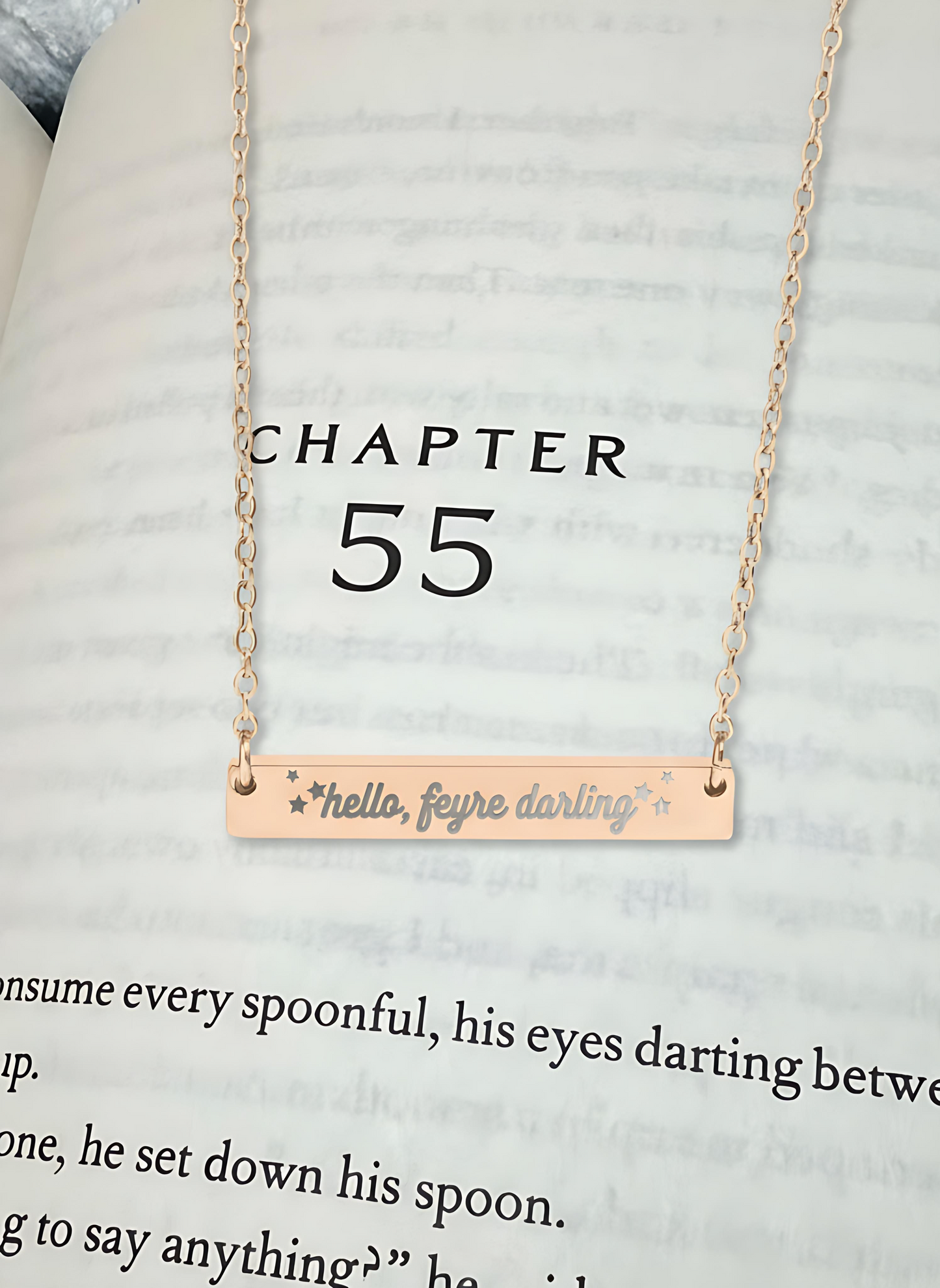 Hello Feyre Darling Necklace - MagicMerchEmporium