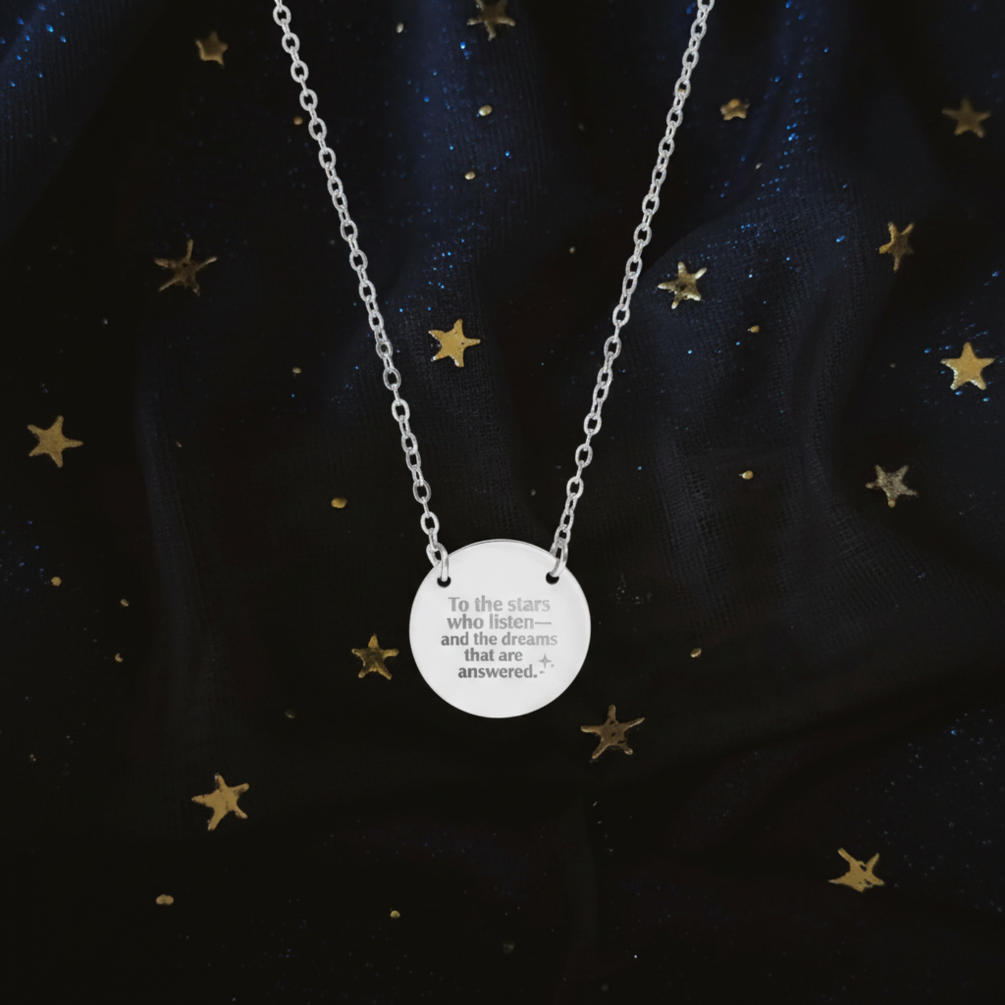 To the Stars Circle Necklace