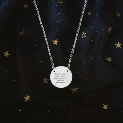 To the Stars Circle Necklace